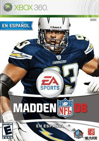 Madden 2008 En Espanol box art for Xbox 360